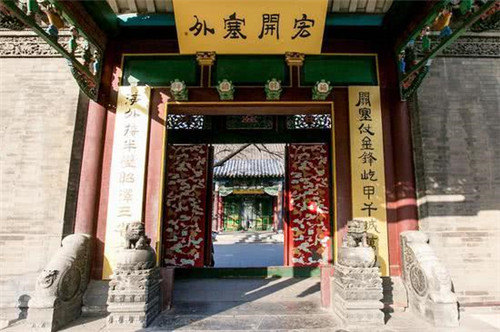 沈阳旅游攻略之张氏帅府民国春景
