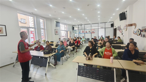 皇姑区明廉街道明北社区开展“讲科学生活,反生活陋习”科普大学科普月宣传活动