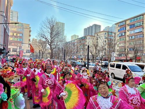 皇姑区明廉街道明北社区开展“新年有好市,欢乐逛大集”元旦活动