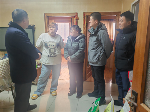 沈阳市医疗保障局规划财务与法规处党支部走访明北社区困难群体